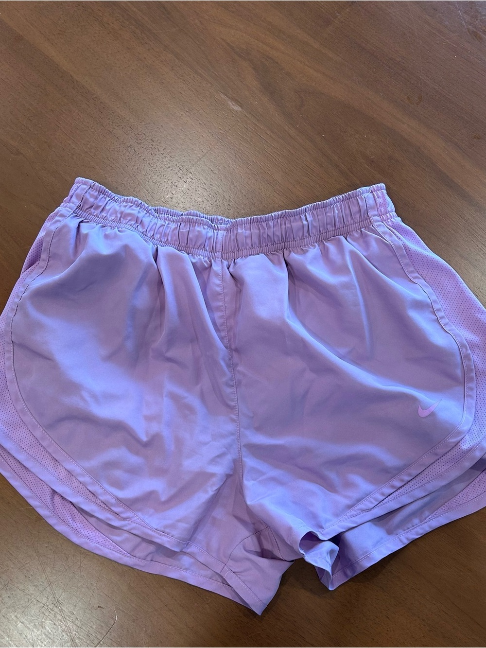 Nike Women's Dri-Fit Lavender Athletic Shorts